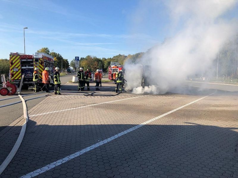 Kraftfahrzeugbrand klein (FK1)